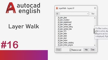 Layer Walk Autocad Englis #16