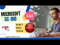 SC-100 | Important Exam Questions | Microsoft Cybersecurity Architect | Exam Cram | 100% Pass | PDF