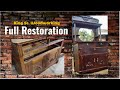 King Sr. Woodworking restoring two old pieces