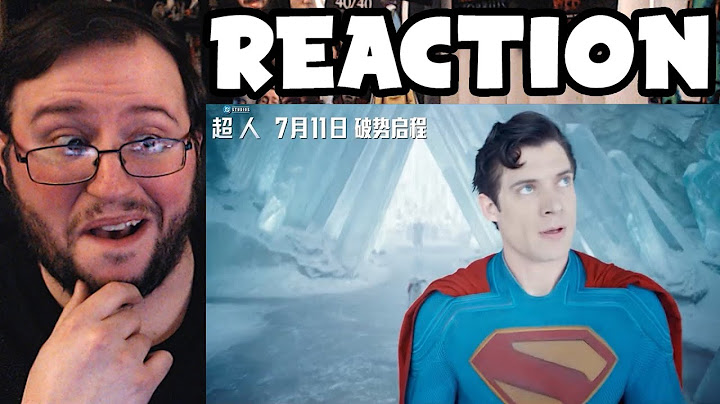 Gor's "Superman (2025) New International Trailer" REACTION