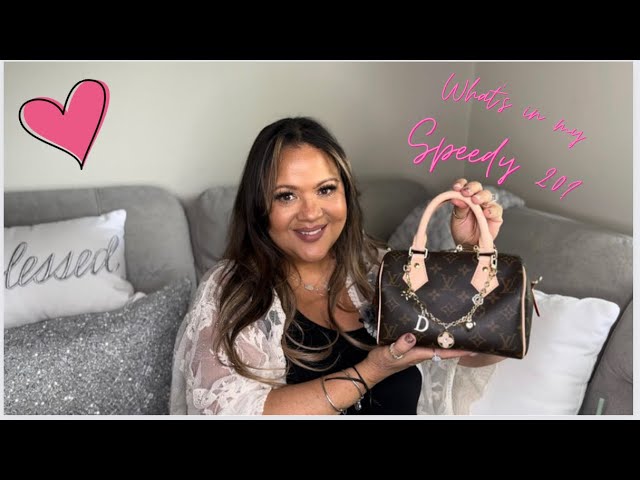 What's in my Las Vegas travel bag? 🎰🛬 : the LV Speedy 20 