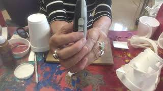 Patty Steponovich 3D class Styrogami video