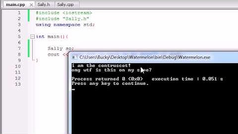 Buckys C++ Programming Tutorials - 43 - Deconstructors