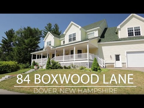 84 Boxwood Lane, Dover, NH home video tour