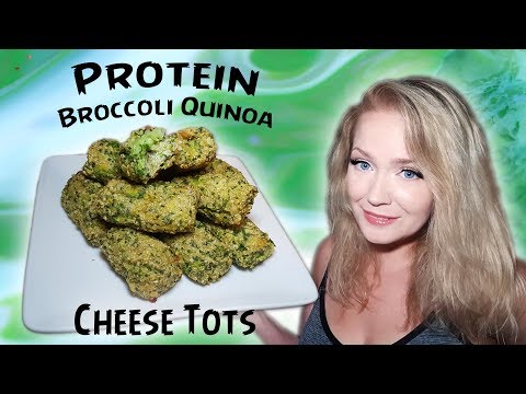 Protein Broccoli Quinoa Cheese Tots