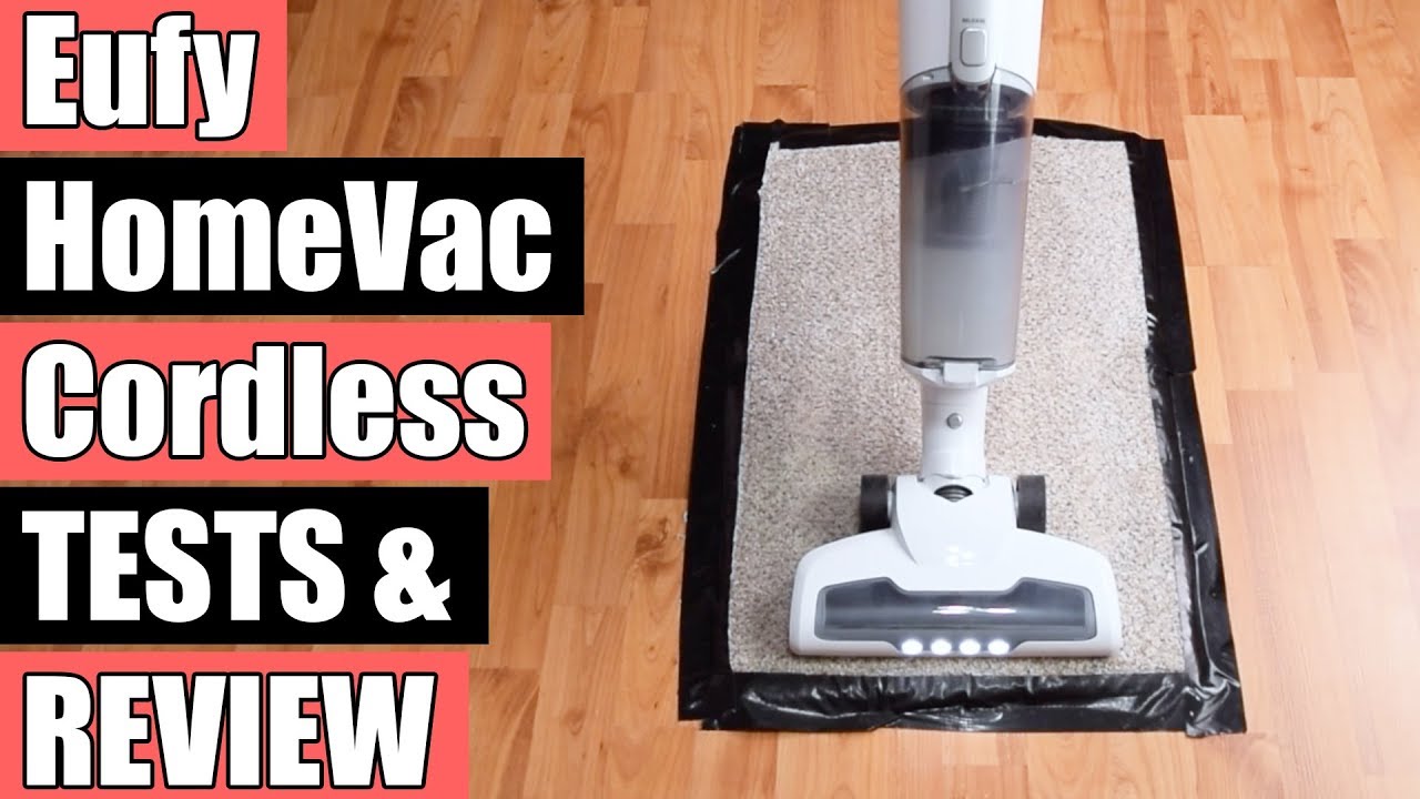 Eufy HomeVac Cordless Stick Vacuum 28.8V Review & Tests! YouTube