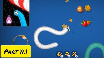 Worms Zone .io Hungry Snake gameplay walkthrough part 11.1 #snake #snakewormazone #games #gameplay