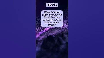 Best Riddle to tickle the brain! #Riddles #RiddlesWithAnswers #Riddle
