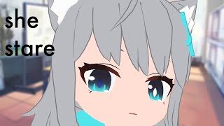 i hired this shirok to stare at you | Blue Archive Animation