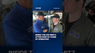Aboard the USS Nimitz after 50 years of operation #USNavy #USSNimitz #military #wa #bremerton