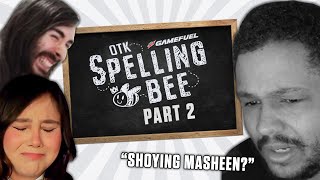 Spelling Bee Finaly ft. MoistCr1TiKaL, Wantep, Neekolul and more!