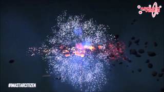Star Citizen - Amazing explosion physics!
