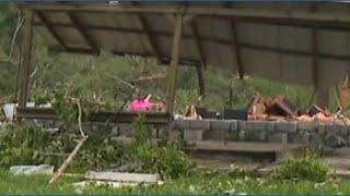 Weather damage in Monroe Co. Indiana