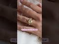 Chunky Gold, Vintage Diamonds: The 2026 Ring Rulebook 💍👀 #engagementring #fashiontrends #bolddesign