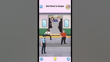 Brain Up - Drama Puzzle Game - Level 62 - Get them in shape.