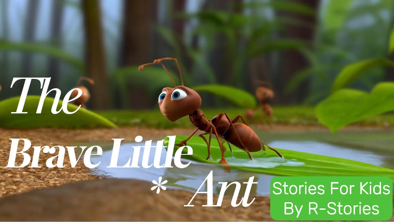 The Brave Little Ant - Story For Kids In Urdu - R Stories - YouTube