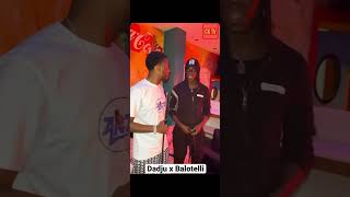 Dadju Fume Une Chicha Avec Mario Balotelli Après Son Showcase A Milan