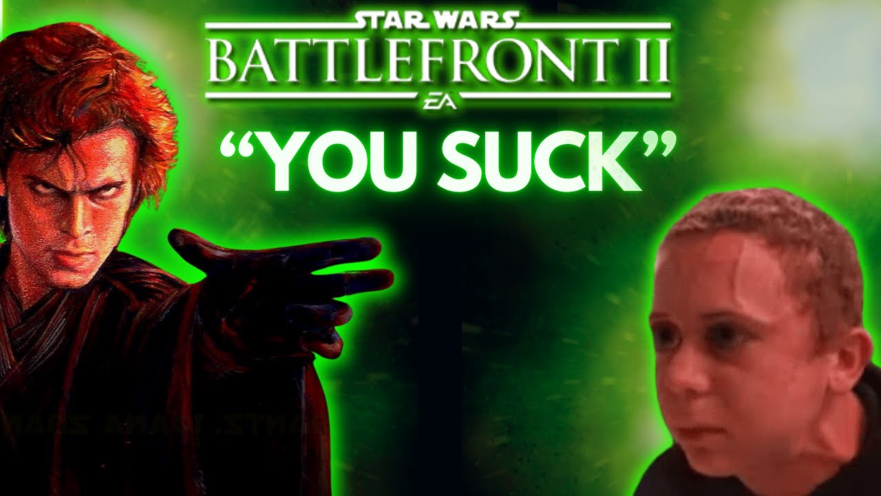 В Battlefront 2 я постоянно ссорюсь с противниками.