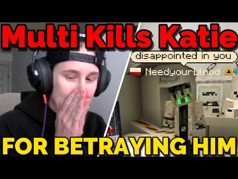 Multi Kills KatieB For Betraying Him and Killing Nacho on QSMP 2 Minecraft