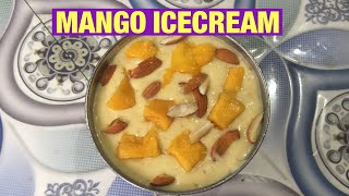 इस गर्मि में ले ठंडी का मज़ा घर पर बनाये मैंगो आइस क्रीम । Mango Icecream Recipe