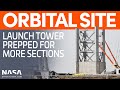 Orbital Launch Site Tower Rises and SN16 Nosecone Mated | SpaceX Boca Chica