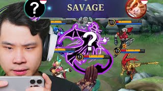 SAVAGE Pakai Hero yang Kuat 1 Vs 5! (Mobile Legends)