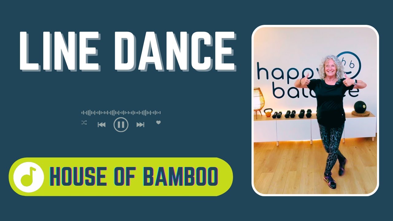 'HOUSE OF BAMBOO' by Andy Williams | Line Dance | From BBC Drama 'This City is Ours' | Fun to Learn