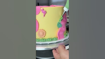 you might hate this cake! #cakedecorating #shorts