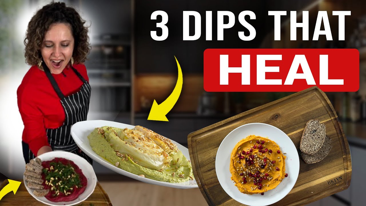 3 Gut-Healing Summer Dips | Anti-Inflammatory, Sugar-Free & Seriously Delicious