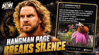 AEW’s Hangman Page Finally Resurfaces