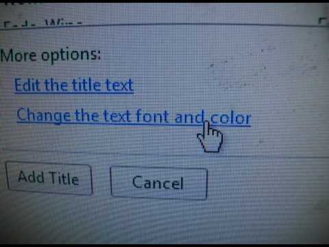 How to put your name on youtube videos - YouTube