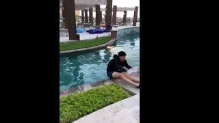 Guy Tried To Jump On The Water Landed On His Back