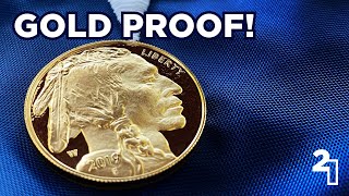 American Gold Buffalo 1 oz Coin - Proof vs BU