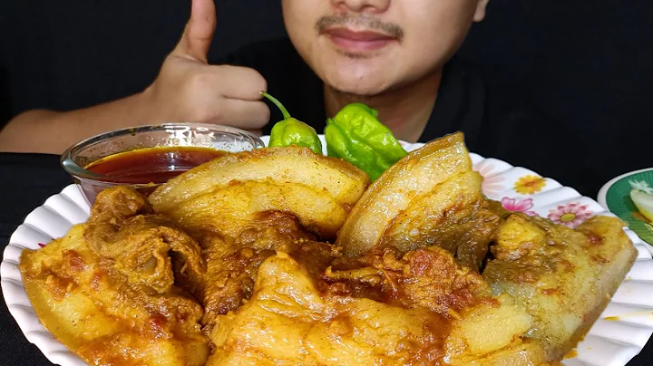 ASMR EATING FATTY PORK BELLY, MUKBANG