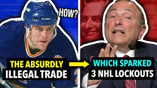 The ILLEGAL Trade That Devastated NHL History