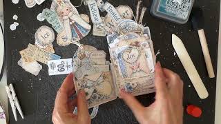 ❄️👑 Winter Princess Tri Fold Folio Kit | Printable Winter Junk Journal Craft ❄️✨