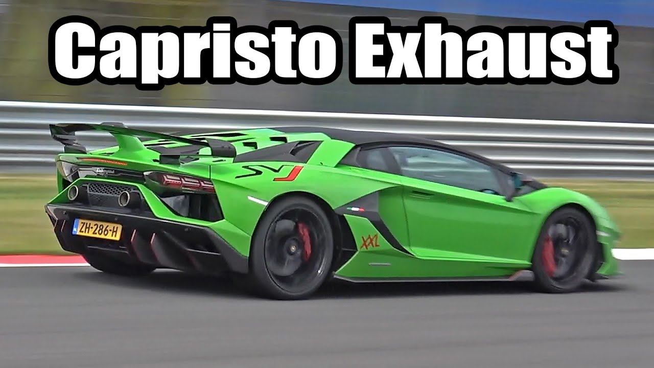 Aventador SVJ with Capristo Exhaust System! YouTube