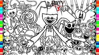 Poppy Playtime 3 New Coloring Pages / How To Color Characters from Poppy Playtime Chapter 1-3 / NCS