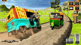 Offroad Tuk Tuk Auto Rickshaw Driving Simuletor Sunts - Android Gameplay #7 screenshot 5