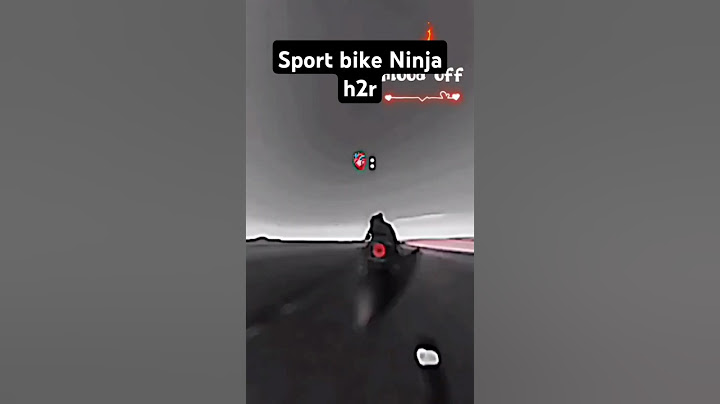 Sport bike Ninja h2r