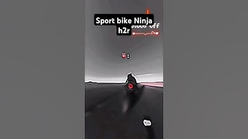 Sport bike Ninja h2r