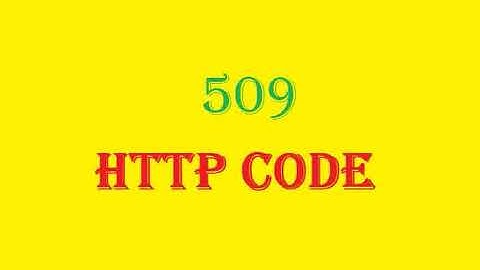 509 Bandwidth Limit Exceeded