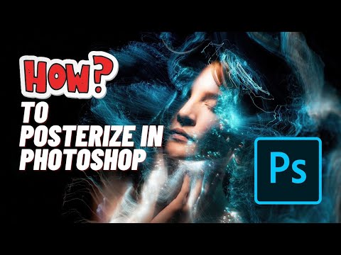 how to posterize in photoshop