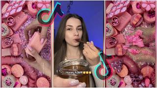 😍 ASMR TikTok Compilation #2 / Trigger Sounds, Wood Tapping, Whispers, Wood Sounds