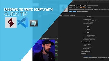 Adobe Scripting QuickTip - Programs to Write Scripts With