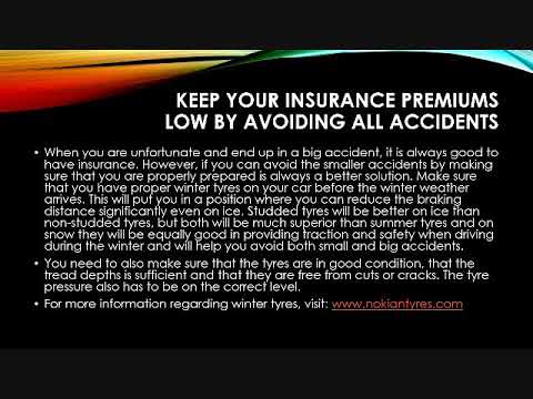 Keep your insurance premiums low by avoiding all accidents