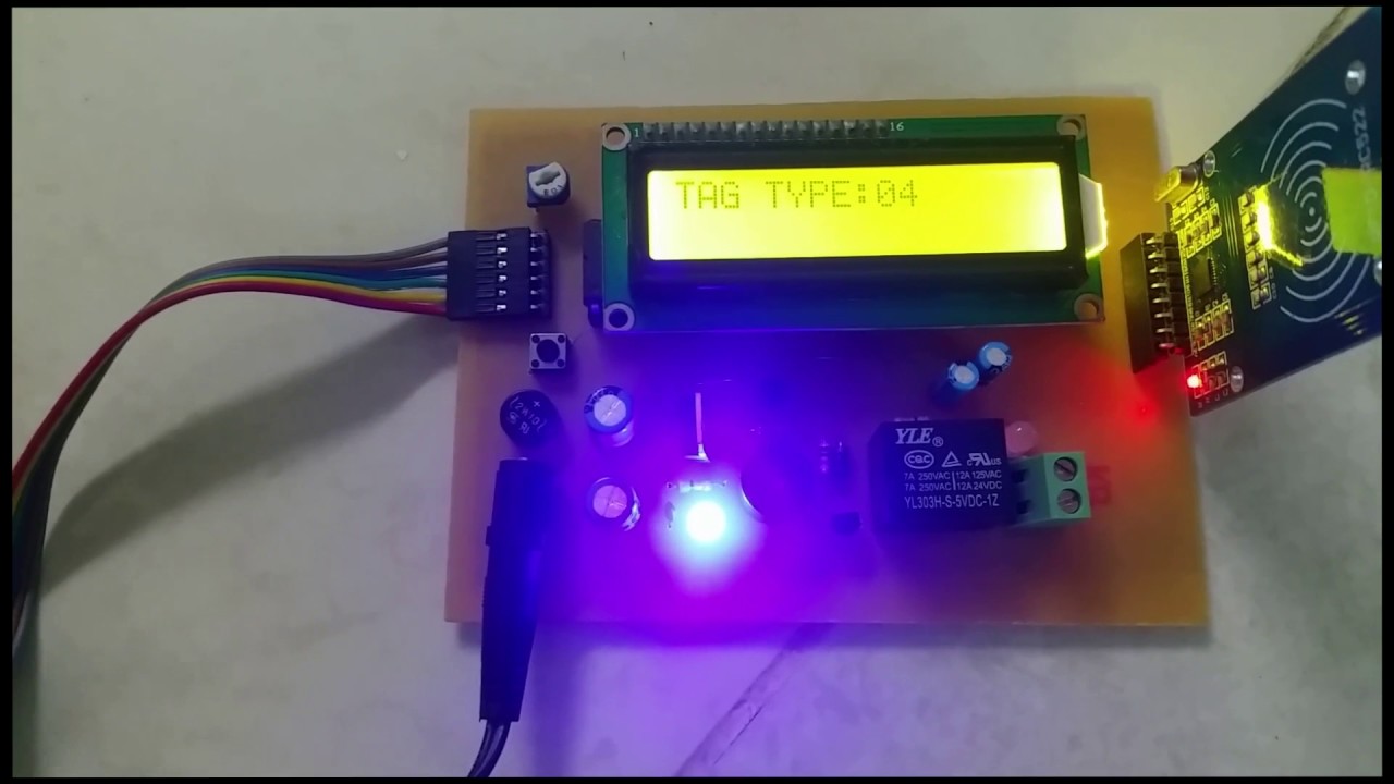 Đọc UID của thẻ Tag RFID YouTube