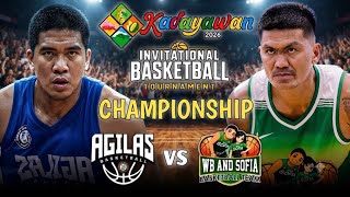 CHAMPIONSHIP : DAVAO AGILAS vs WB and SOFIA - FULL 4TH QUARTER + OVERTIME screenshot 3