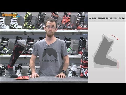 TUTORIEL : comment essayer sa chaussure de ski