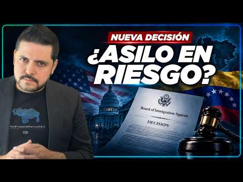 WHAT HAPPENS NOW to ASYLUM for Venezuelans in the US AFTER MADURO'S fall?